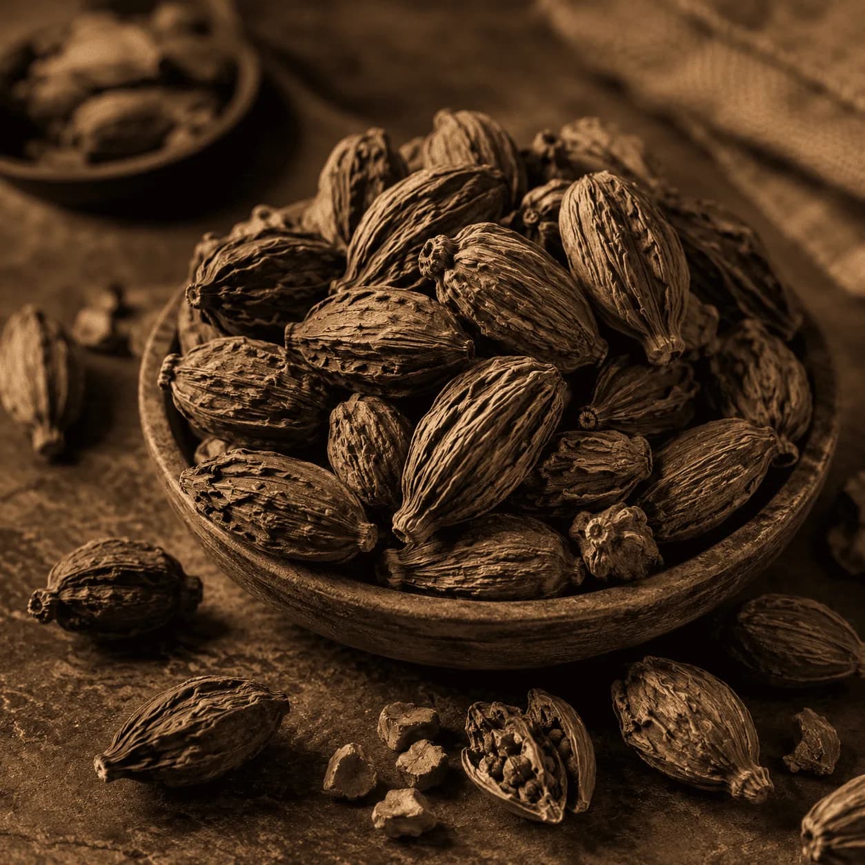 Large Cardamom (Black Cardamom)