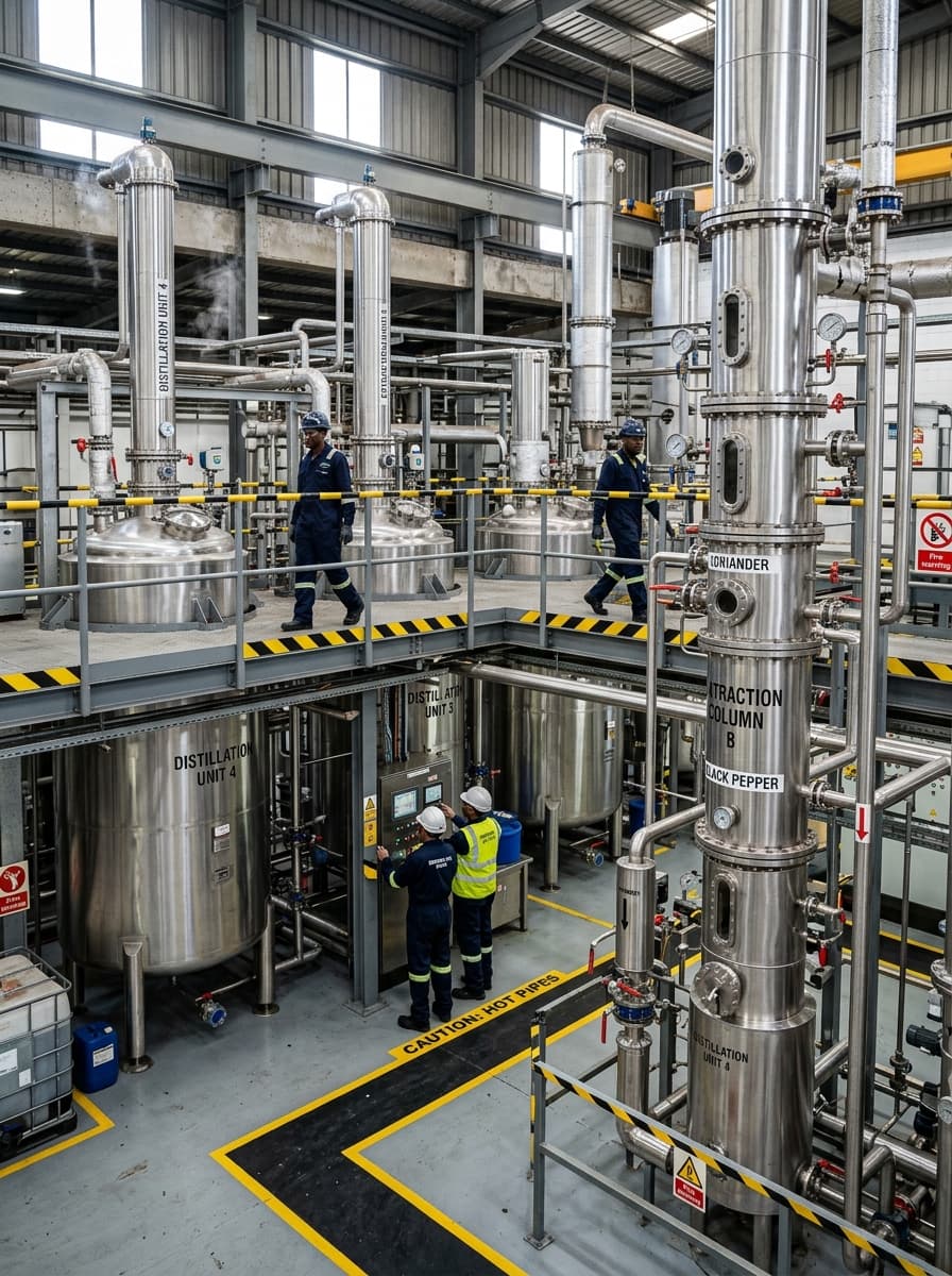 State-of-the-Art Processing Plant